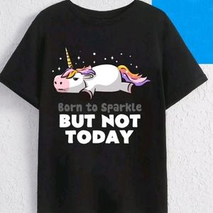 Black Unicorn Cuff Sleeve Top (20)